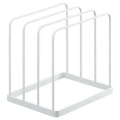 Soporte organizador para tablas y bandejas Yamazaki
