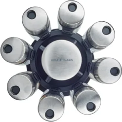 Soporte para 8 recipientes para especias Cambridge Cole&Mason