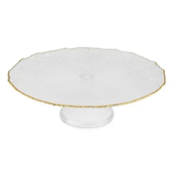 Stand para tartas de vidrio Maesta La Porcellana Bianca