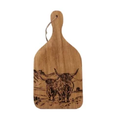 Tabla colgante para cortar y servir de madera de roble Selbrae