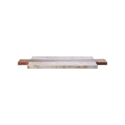 Tabla de mármol y madera para cortar y presentar Thyme Affari of Sweden