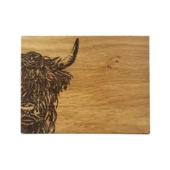Tabla para cortar de madera de roble 20 x 15 cm Selbrae