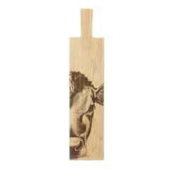 Tabla rectangular para servir y cortar de madera de roble Selbrae