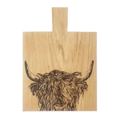 Tabla rectangular para servir y cortar de madera de roble Selbrae