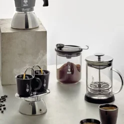 Tarro hermético de cristal para café Bialetti