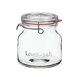 Tarros y botellas herméticas de cristal Lock Eat Luigi Bormioli