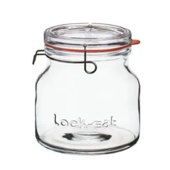 Tarros y botellas herméticas de cristal Lock Eat Luigi Bormioli