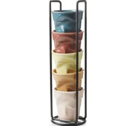 Taza arrugada tipo espresso de porcelana 80 ml Revol