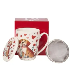 Taza de porcelana para infusiones Love Duo