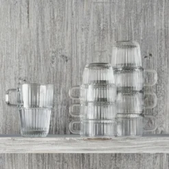 Taza de vidrio Barshine Bormioli Rocco