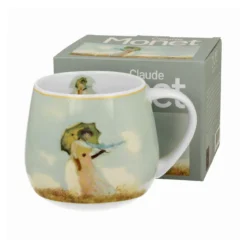Taza mug ancha de porcelana Duo