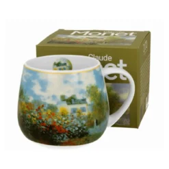 Taza mug ancha de porcelana Duo
