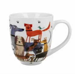 Taza Mug de porcelana XXL Duo