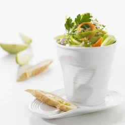 Tazas arrugadas de porcelana 180 ml Revol