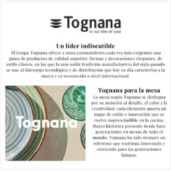 Tazas de porcelana con y sin plato 420ml Florenne Tognana