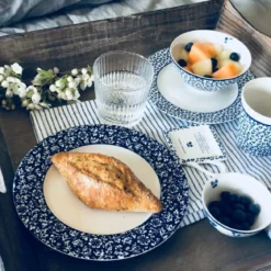 Tazas de porcelana sin asa Blueprint Laura Ashley