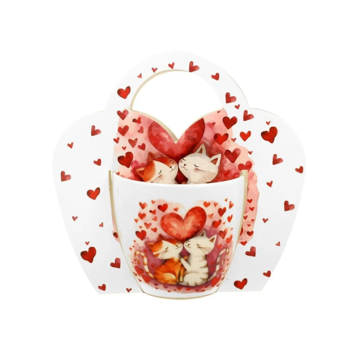 Taza XL Mug de porcelana Love Duo