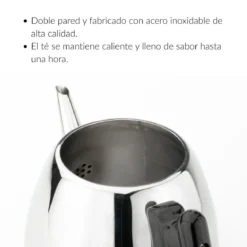 Tetera clásica de inox doble pared 1,2 l Duet® Classic Bredemeijer