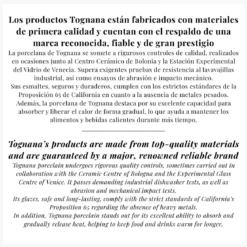 Vajilla de porcelana Mallorca Tognana