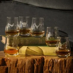 Vaso de cata de cristal para whisky y licores Selbrae