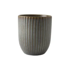 Vaso de gres tipo taza sin asa Sapphire Dutch Rose