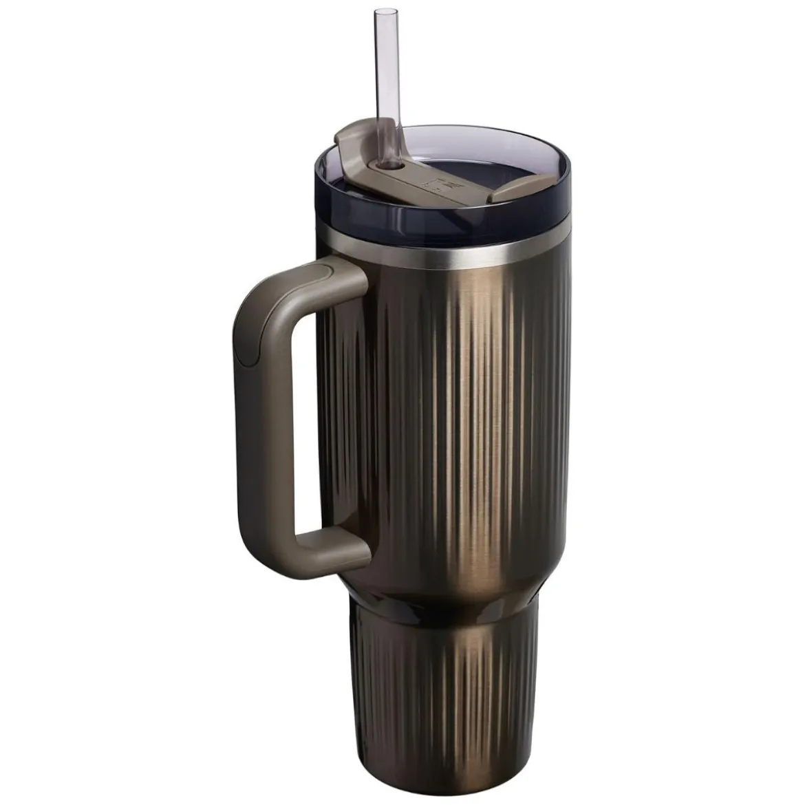 Vaso térmico con asa de acero inoxidable The Quencher Fluted Tumbler Stanley