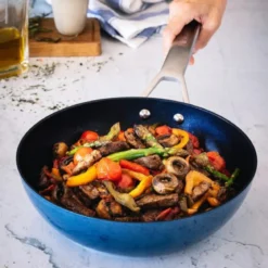 Wok antiadherente Diamond Monix