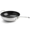 Wok cerámico con exterior de acero inoxidable Premiere GreenPan